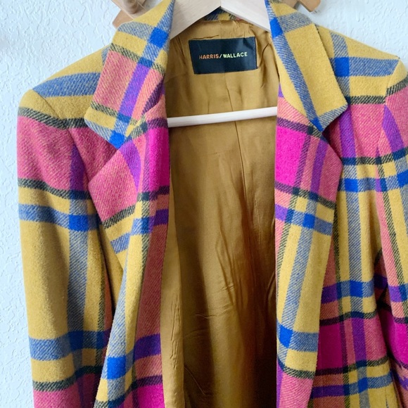 Harris/Wallace Vintage Plaid Jacket - Picture 10 of 13